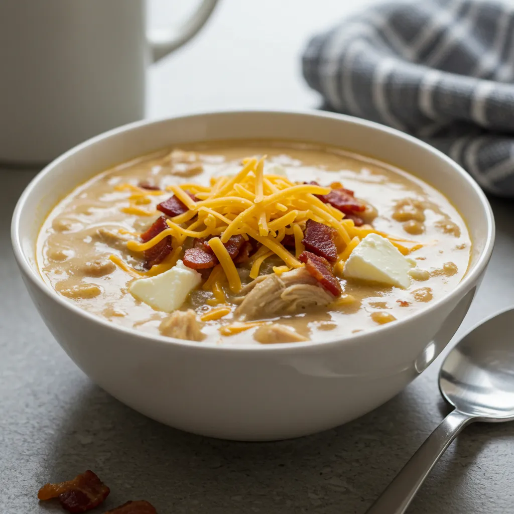 The Ultimate Slow Cooker Crack Chicken Soup: Addictively Creamy Comfort Perfection - secondary view